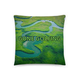 Golf Course Green Pillow