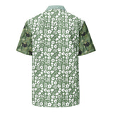 Men's button down shirt -  GREEN OLIVES