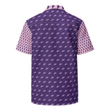 Men's button down shirt - PURPLE RAIN