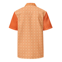 Men's button down shirt - ORANGE SWIRL