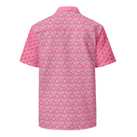 Men's button down shirt - PINK REPEAT