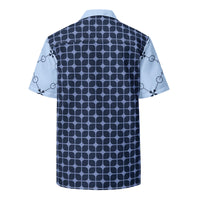 Men's button down shirt - BLUE ARROWS