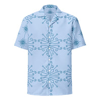 Men's button down shirt - BLUE EYES