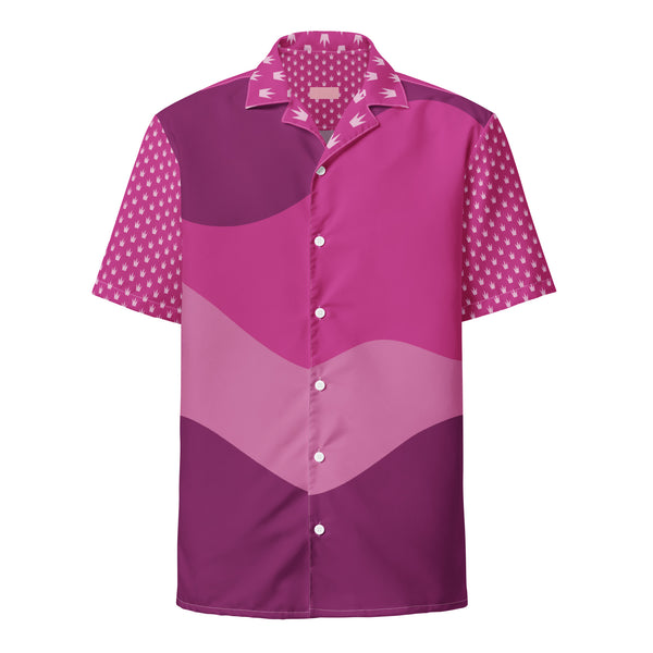 Men's button down shirt - PINK PUNCH