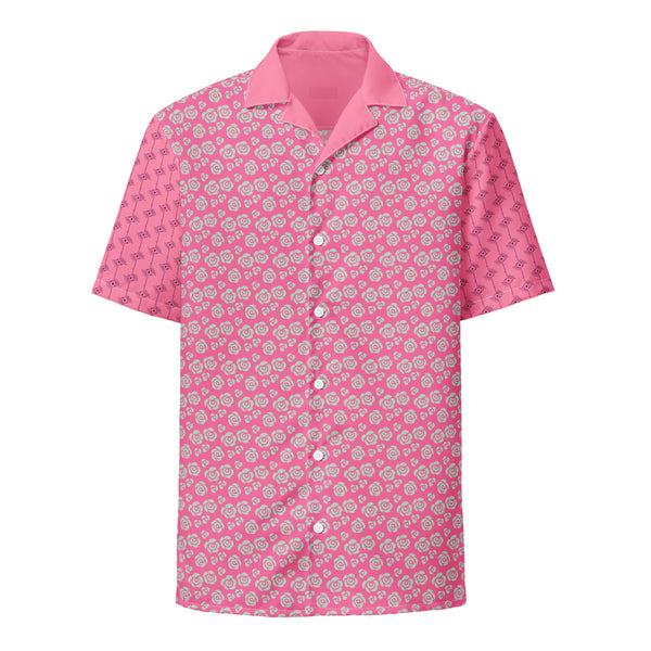 Men's button down shirt - PINK REPEAT