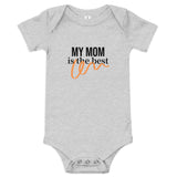 Baby Onesie "MY MOM IS THE BEST"