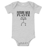 100% cotton Onesie "FUTURE MLB PLAYER"