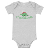 100% cotton one-piece Baby Onesie - STEGOSAURAS