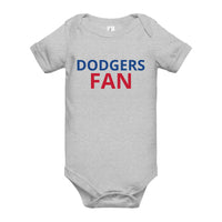 Baby Onesie "DODGERS FAN"