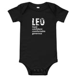 100% cotton one-piece Baby Onesie "LEO"