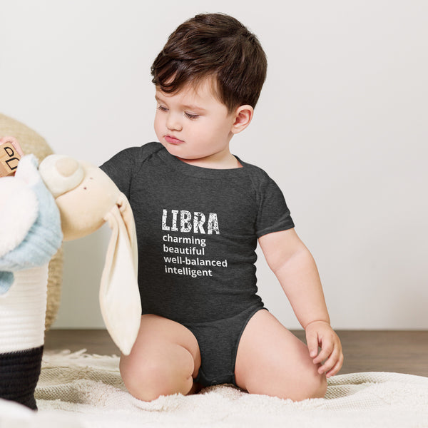 100% cotton one-piece Baby Onesie "LIBRA"