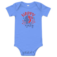 100% cotton Onesie  "4th of July"