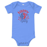 100% cotton Onesie  "4th of July"