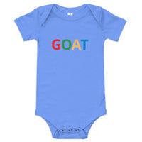 Baby short sleeve onesie "GOAT"