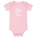 100% cotton one-piece Baby Onesie "LEO"