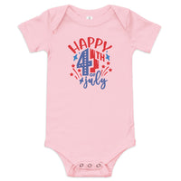 100% cotton Onesie  "4th of July"