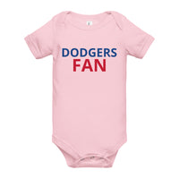 Baby Onesie "DODGERS FAN"