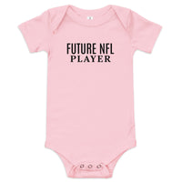 Baby Short Sleeve Onesie "FUTURE NFL PLAYER"