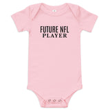 Baby Short Sleeve Onesie "FUTURE NFL PLAYER"