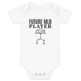 100% cotton Onesie "FUTURE MLB PLAYER"