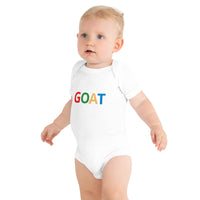 Baby short sleeve onesie "GOAT"