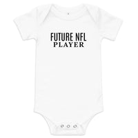 Baby Short Sleeve Onesie "FUTURE NFL PLAYER"