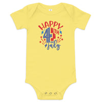 100% cotton Onesie  "4th of July"