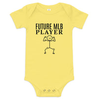 100% cotton Onesie "FUTURE MLB PLAYER"