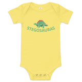 100% cotton one-piece Baby Onesie - STEGOSAURAS