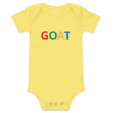 Baby short sleeve onesie "GOAT"