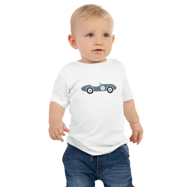 Baby Jersey Short Sleeve Tee "RACE CAR"