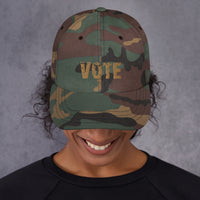 Camouflage hat "VOTE'