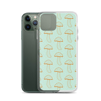 iPhone Case with mushrooms