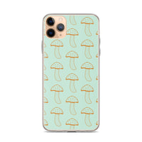 iPhone Case with mushrooms