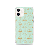 iPhone Case with mushrooms