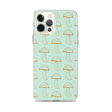 iPhone Case with mushrooms