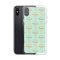 iPhone Case with mushrooms