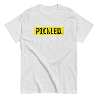 100% cotton classic tee. "PICKLED."