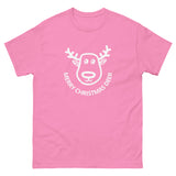 100% cotton classic tee "MERRY CHRISTMAS DEER"