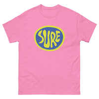 100% cotton classic tee "SURE"