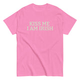 100% cotton classic tee "KISS ME I'M IRISH"