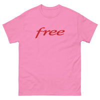 100% cotton classic tee "FREE"