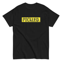 100% cotton classic tee. "PICKLED."