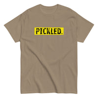 100% cotton classic tee. "PICKLED."