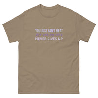 100% cotton t-shirt  "YOU JUST CAN'T BEAT THE...