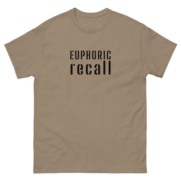 100% cotton classic tee "EUPHORIC RECALL"