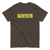 100% cotton classic tee. "PICKLED."