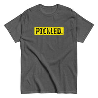 100% cotton classic tee. "PICKLED."