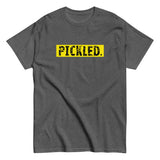 100% cotton classic tee. "PICKLED."