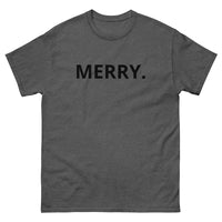 100% cotton classic tee  "MERRY"